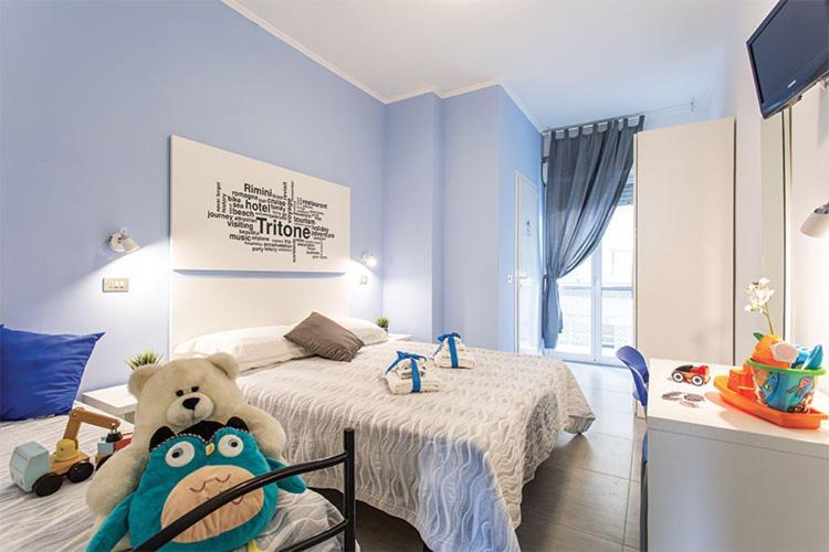 Hotel Tritone ริมินี ภายนอก รูปภาพ